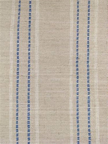 Fowler Bluebell Linen Stripe Richloom Fabric