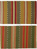 Cotton Fabric - Super heavy casement 100% cotton stripe with dobby accent. Super heavy casement 100% cotton stripe with dobby accent.