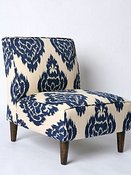 Fabric Store - Blue & Natural Fabric Blue & Natural Fabric