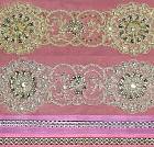 Bridal Lace - Rhinestone Trim Rhinestone Trim