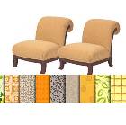 Susan Sargent Fabric - Natural Yellows to Browns Natural Yellows to Browns