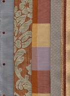 Luxury Fabric - Luxury Spa Blue & Brown Luxury Spa Blue & Brown