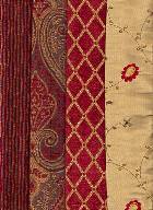 Luxury Fabric - Luxury Wine & Gold Luxury Wine & Gold