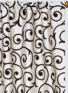 Drapery Fabric - Flocked Drapery Fabric Flocked Drapery Fabric