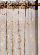 Drapery Fabric - Embroidered Sheer Drapery Fabric Embroidered Sheer Drapery Fabric