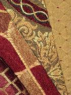 Decorator Fabric Rooms - Guilded Merlot Guilded Merlot