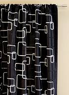Drapery Fabric - Black and White Drapery Fabric Black and White Drapery Fabric