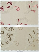 Cotton Fabric - Crewel fabric for bedding, upholstery or drapery Crewel fabric for bedding, upholstery or drapery