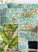 Outdoor Fabric - Tropical Floral Outdoor Fabric Tropical Floral Outdoor Fabric