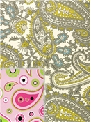 P. Kaufmann Fabric - Paisley & Scroll Fabric Paisley & Scroll Fabric
