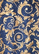 Saxon 4678 Navy Upholstery Fabric