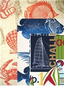 Outdoor Fabric - Beachfront Sealife Outdoor Fabric Beachfront Sealife Outdoor Fabric