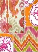P. Kaufmann Fabric - Warm Graphic Brights Warm Graphic Brights