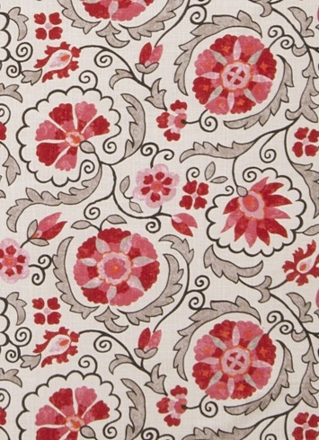 Jaclyn Smith Fabric 02097 Redbud
