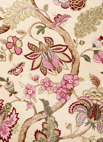Jaclyn Smith Fabric 02116 Hydrangea