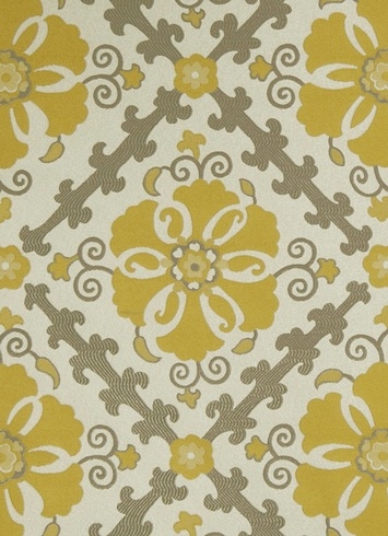 Jaclyn Smith Fabric 02605 Lemon Zest