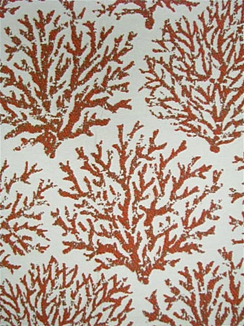 Coraline Persimmon Bella Dura Fabric