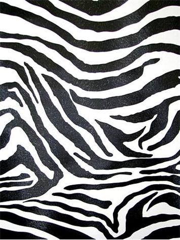 Zebra 001 Black White
