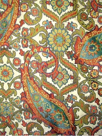 Lung Multi Paisley Fabric