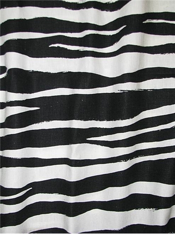 Mona Zebra Black - Kate Spade Fabric