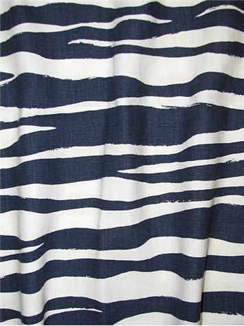 Mona Zebra Navy - Kate Spade Fabric