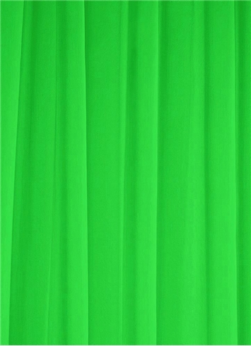 Chartreuse Chiffon Fabric