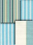 Aqua Blue Stripe Fabrics