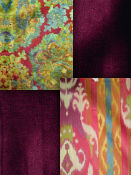 Purple Fabric - Berry Fabric