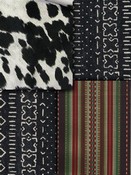Black Southwest Lodge Fabric