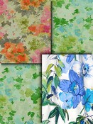 Watercolor Floral Fabric