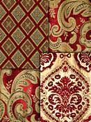 Crimson Tapestry Fabric