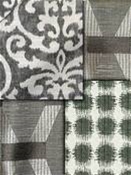 Jennifer Adams Graphite Fabric