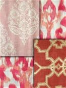 Jennifer Adams Blush Red Fabric
