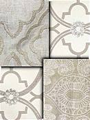 Natural Embroidered Fabrics