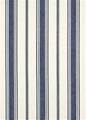 Coastal Stripe Navy Cotton Fabric