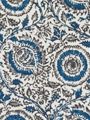 Ross Natural  / Blue SE42568 50 Duralee Fabric 