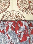 Red Bird Fabric