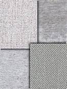 Silver Chenille Upholstery Fabric