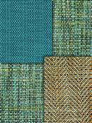 Teal Tweed Fabric