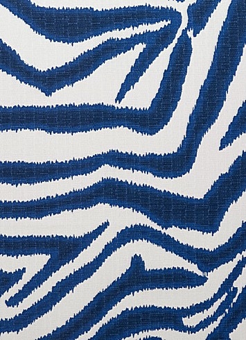 Zebra Ikat Marina White Lacefield Designs
