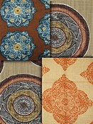 Amber Suzani Fabrics