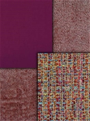 Berry Red Crypton Upholstery Fabric