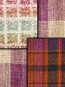 Berry Plaid Fabric
