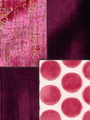 Berry Velvet Fabric