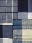 Blue Checked Fabrics