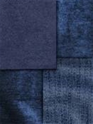 Blue Chenille Upholstery Fabrics