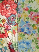 Bright Multi Floral Fabrics