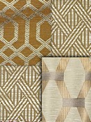 Bronze Trellis Fabric