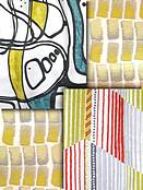 Citron Retro Modern Fabrics