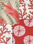 Coral Reef Coastal Fabric